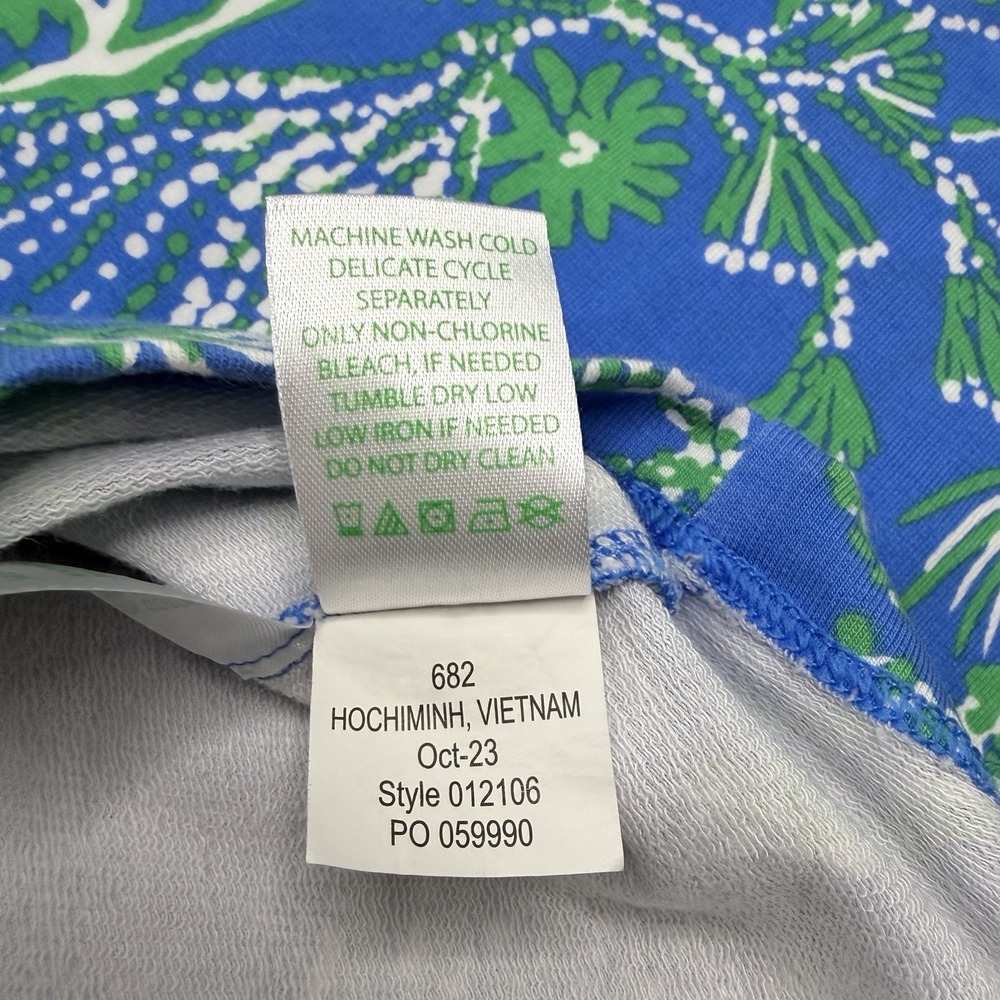 Lilly Pulitzer Girls 8/10 Mackenzie Dress Briny Blue a Bit Salty‎ Coastal Vaca - Picture 7 of 8